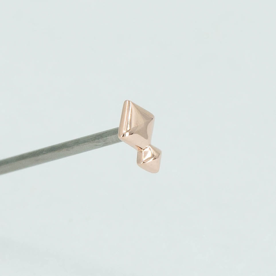 Pyramid Stud Double