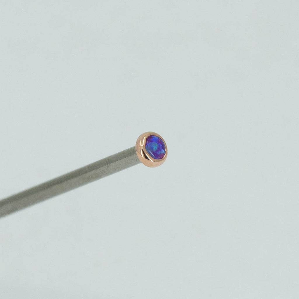 Cabochon Gem End