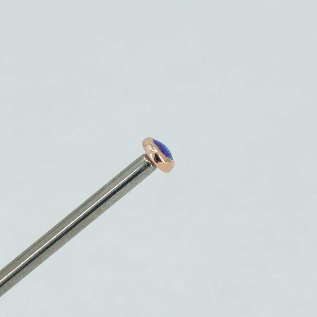 Cabochon Gem End
