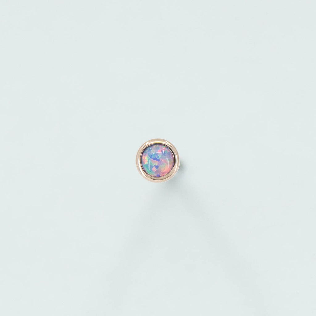 Cabochon Gem End
