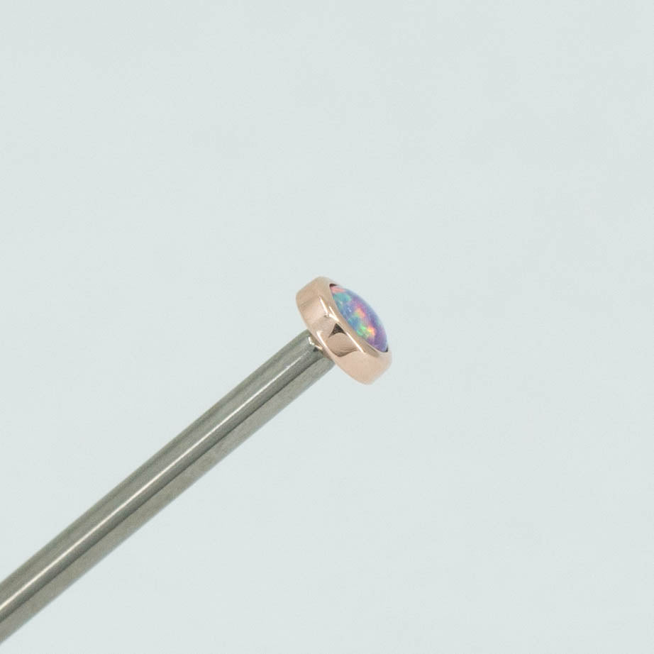 Cabochon Gem End