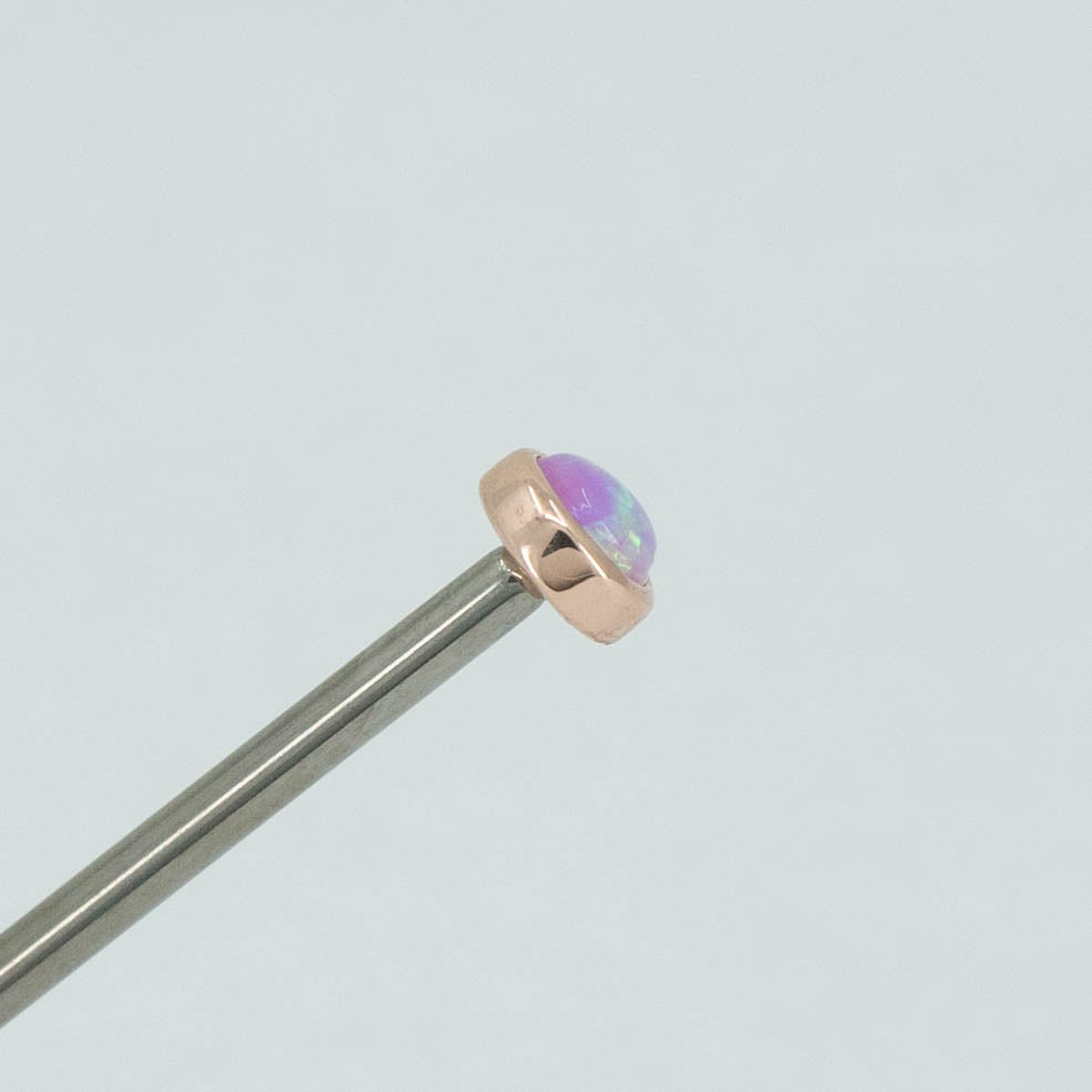 Cabochon Gem End