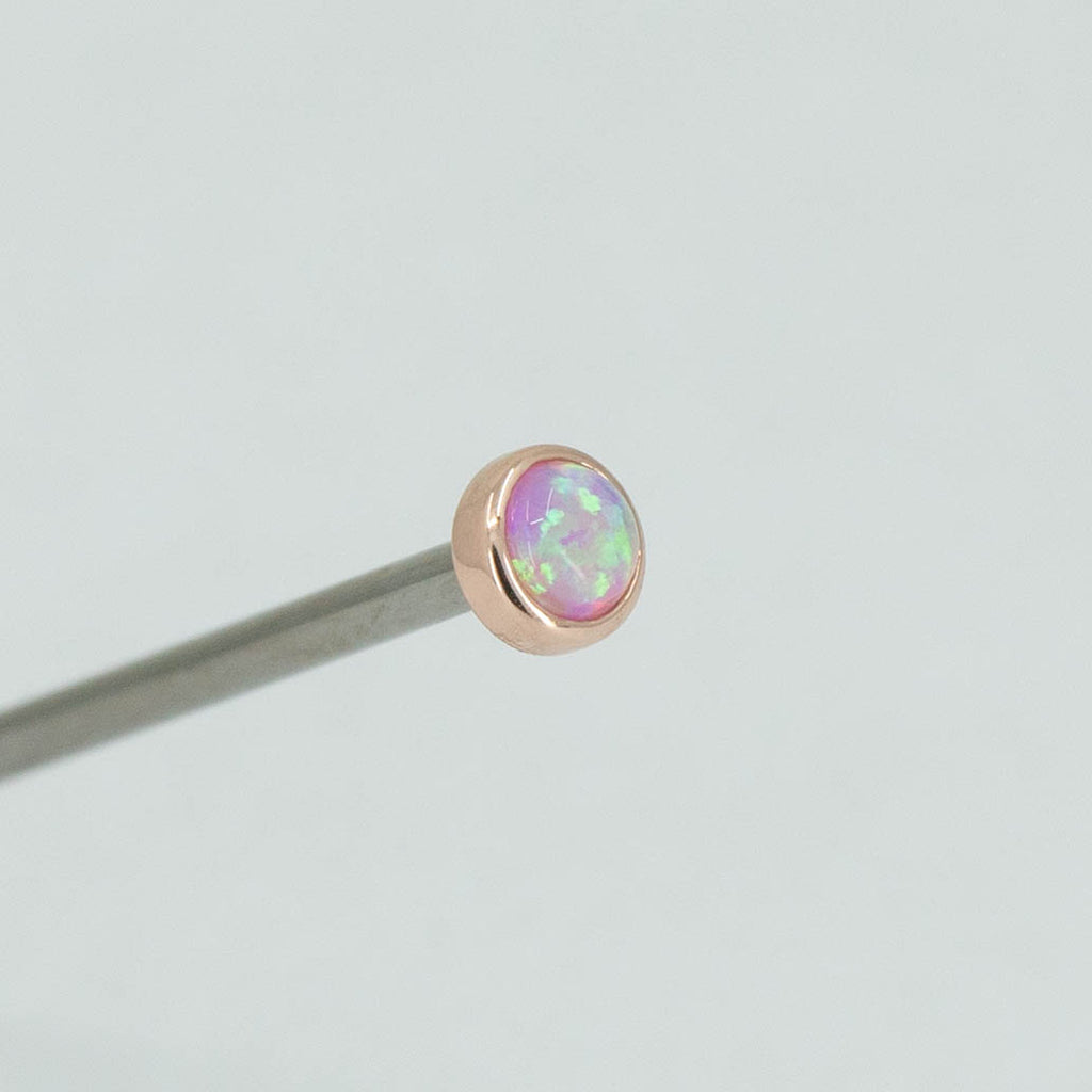 Cabochon Gem End