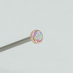 Cabochon Gem End