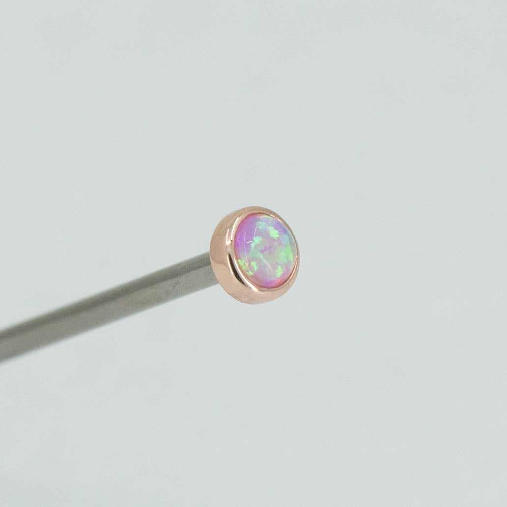 Cabochon Gem End