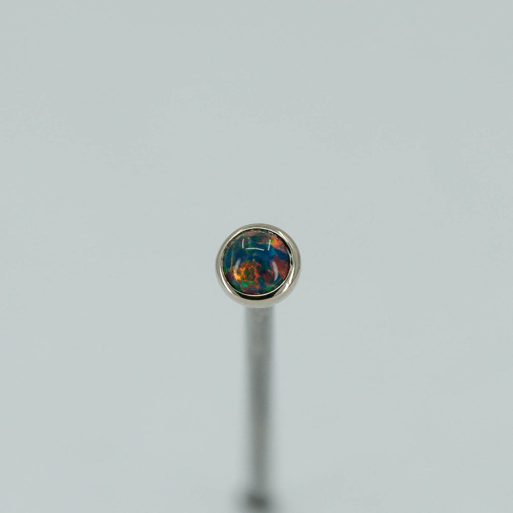 Cabochon Gem End