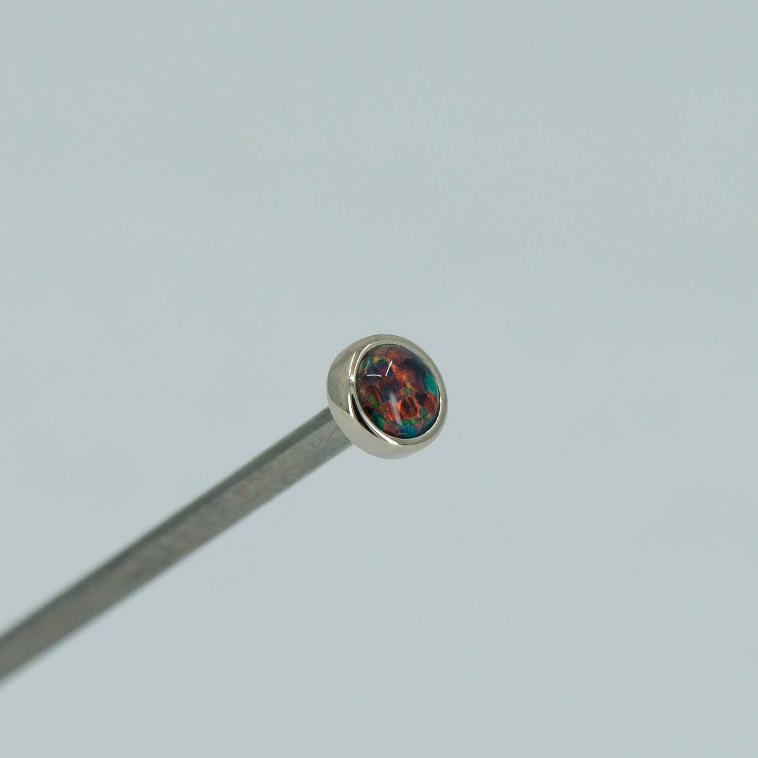 Cabochon Gem End