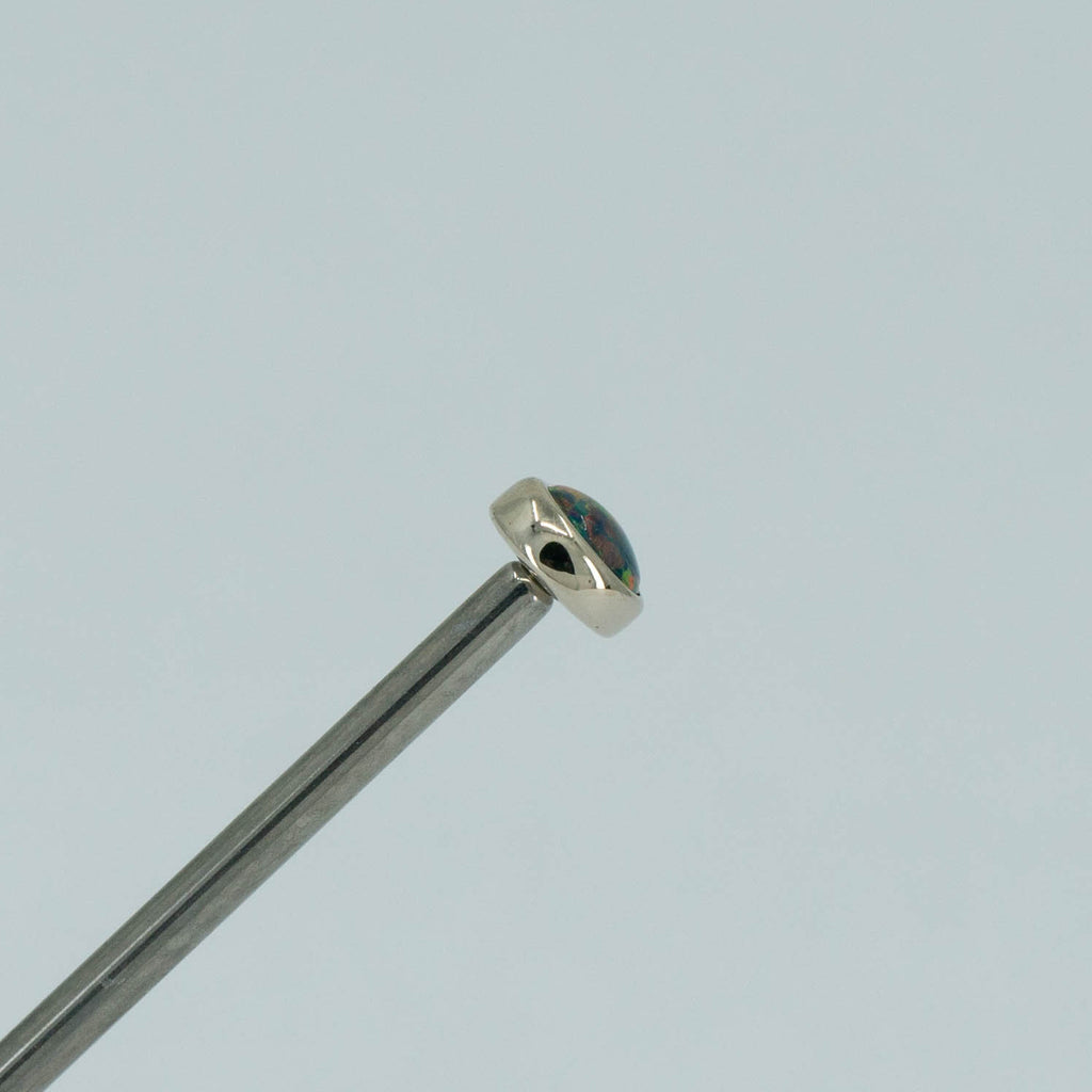 Cabochon Gem End
