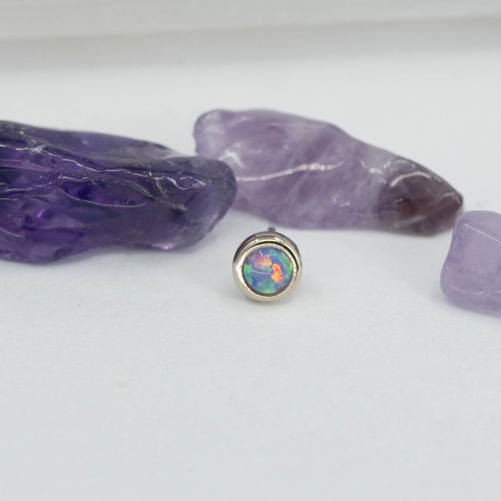 Cabochon Gem End