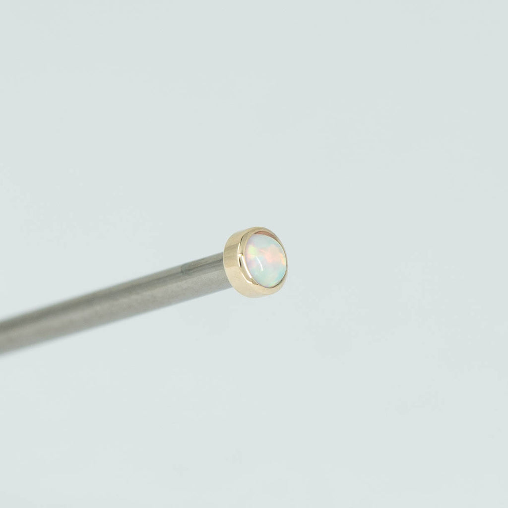 Cabochon Gem End