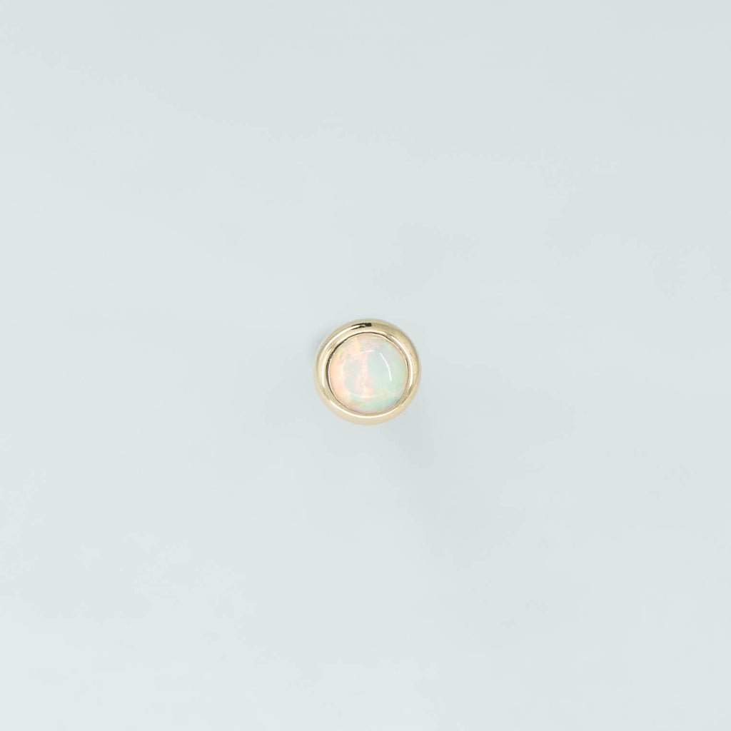Cabochon Gem End