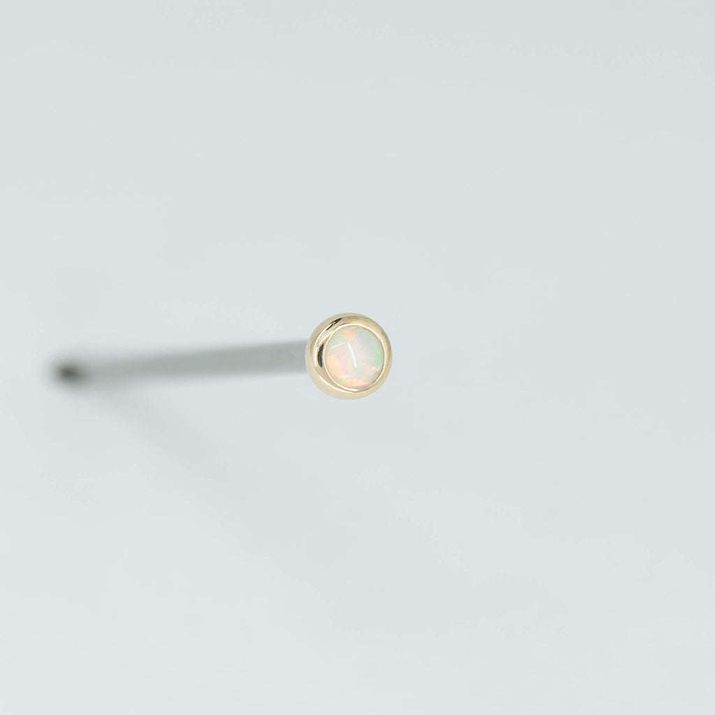 Cabochon Gem End