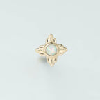 Desert Cross Bezel Cabochon