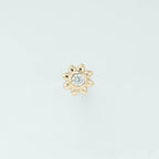 Flower Bezel Faceted