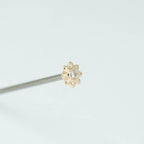 Flower Bezel Faceted