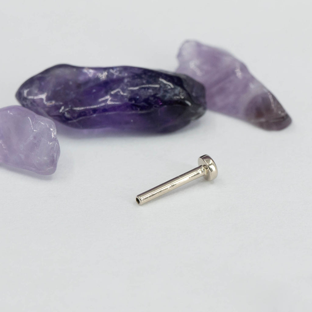 Labret Posts (Internally Tapped for Threaded Tops)