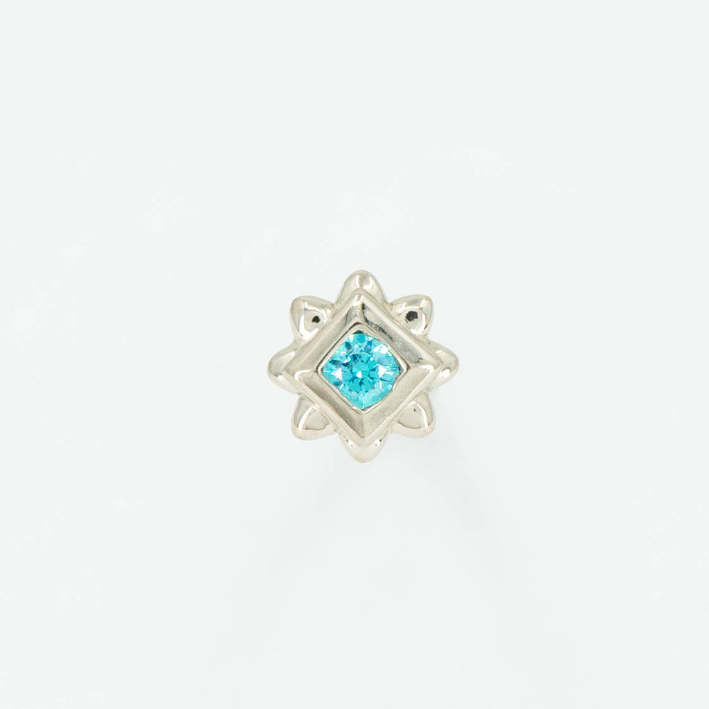 Square Flower Bezel