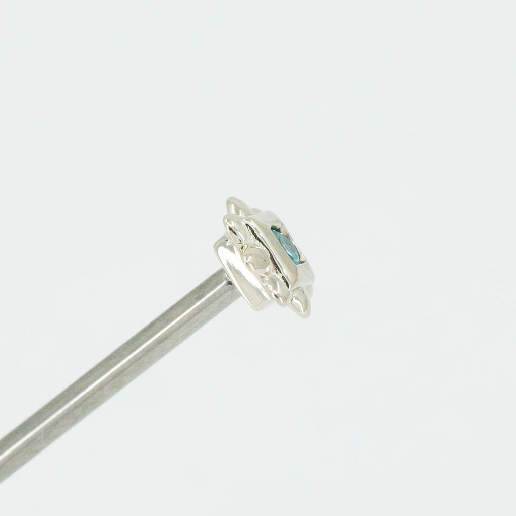 Square Flower Bezel