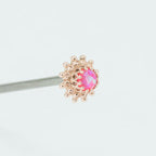 Zinnia Dot Cluster Cabochon