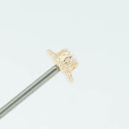 Zinnia Dot Cluster Cabochon