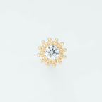 Zinnia Dot Cluster Cabochon