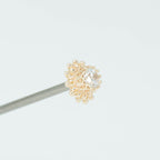 Zinnia Dot Cluster Cabochon